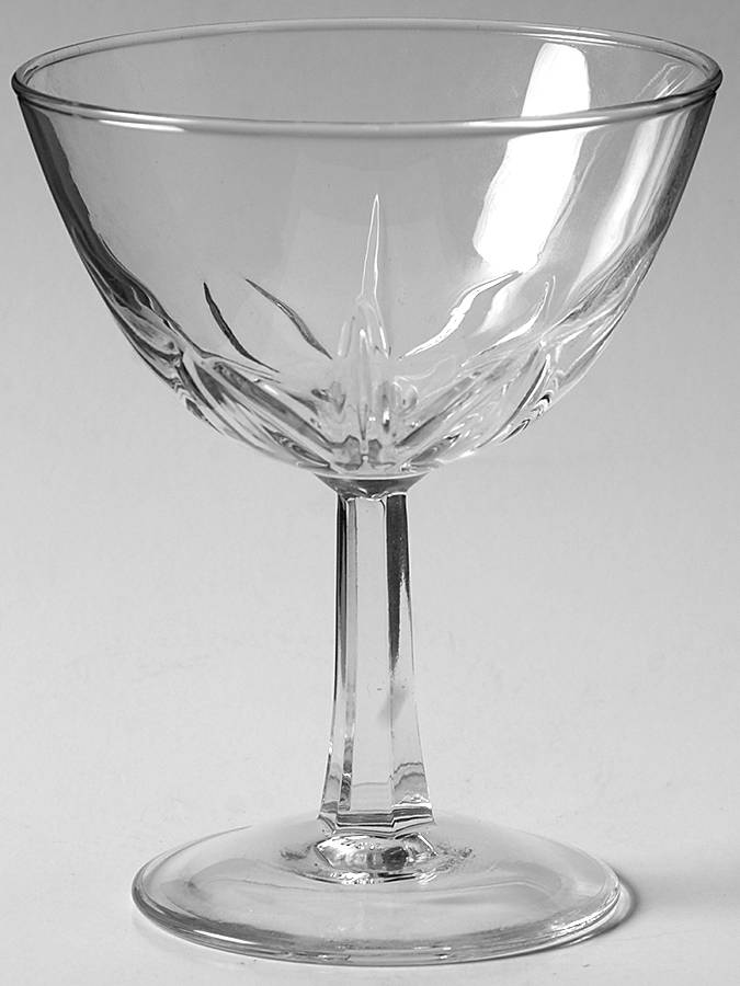 CRA47 Champagne/Tall Sherbet by Cristal D'Arques - Durand-1