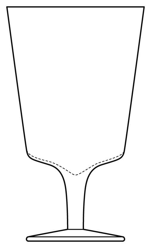 Basic Water Goblet by Crate & Barrel-1