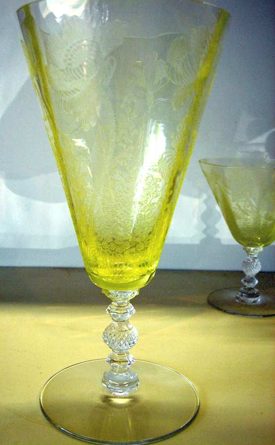 Gloria Yellow (Stem 3122) Iced Tea by Cambridge-1