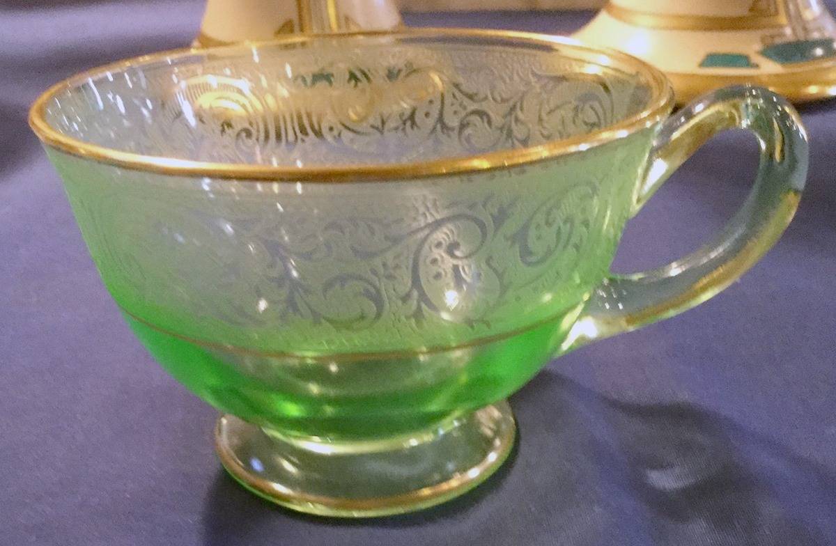 Florentine Green Gold (Line 2800) Cup Only by Cambridge-1