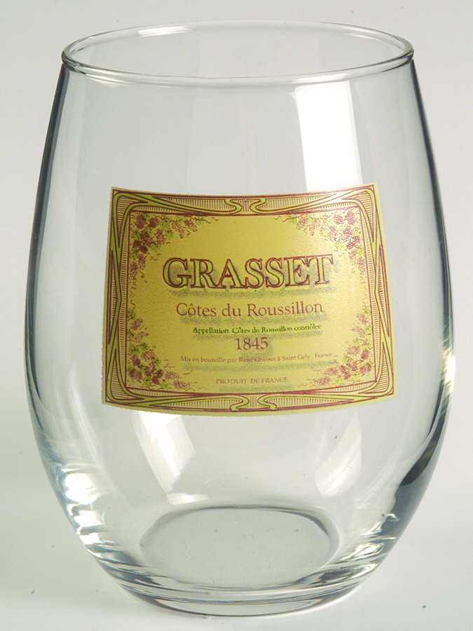Bistro Collection Wine Flat Tumbler by Cristal D'Arques - Durand-1