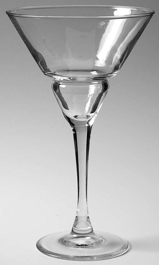 Saga Martini Glass by Cristal D'Arques - Durand-1