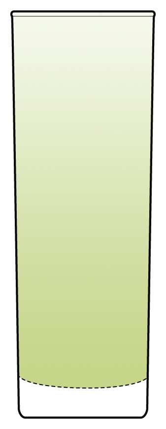 Zombie Green Flat Tumbler by Crate & Barrel-1