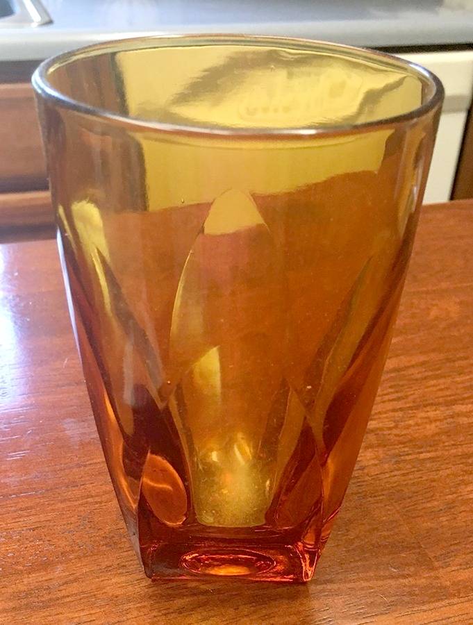 Vanity Amber 12 Oz Flat Tumbler by Colony-1