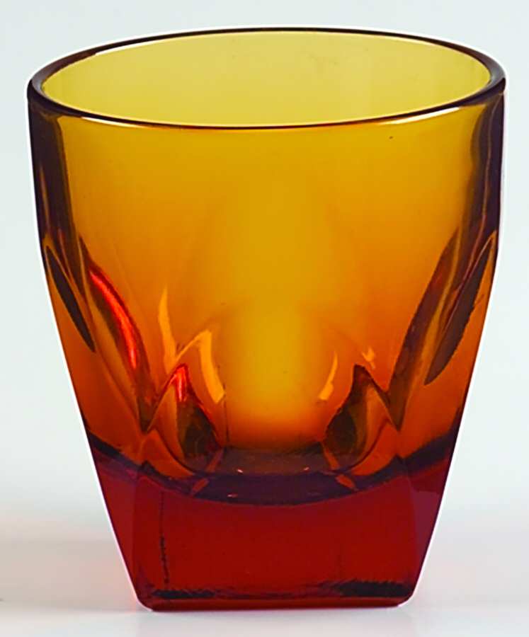 Vanity Amber 5 Oz Flat Tumbler by Colony-1