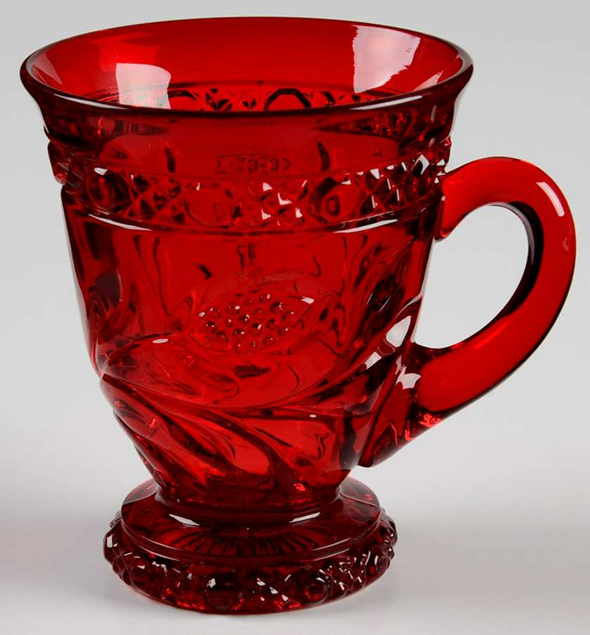 Wild Rose Ruby Punch Cup by Cambridge-1