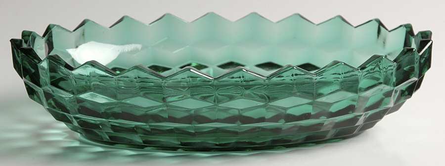 Whitehall Teal Green Oval Bowl by Colony-1