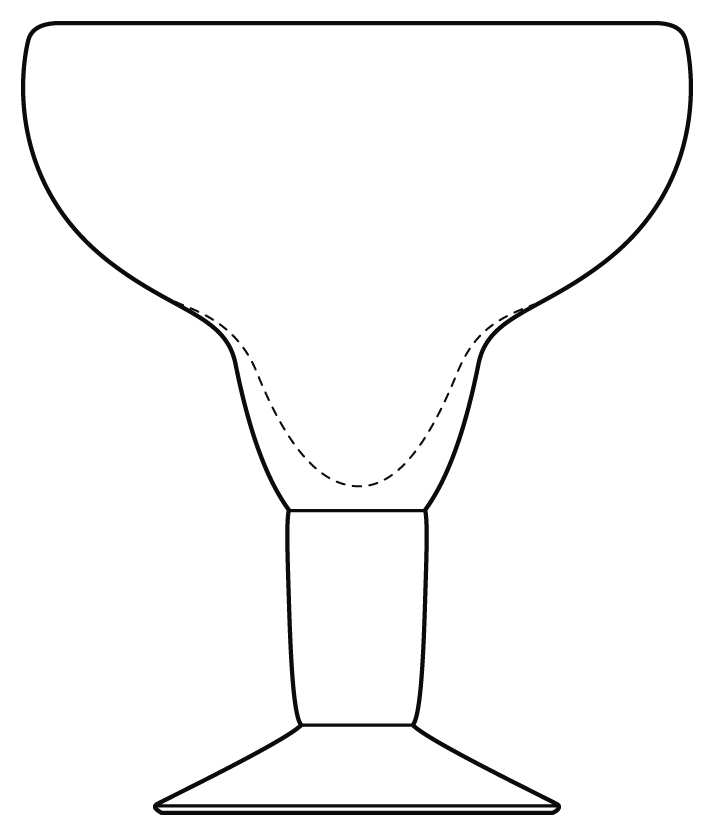 Miguel Margarita Glass by Crate & Barrel-1