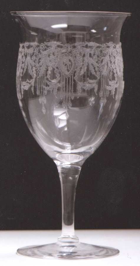 Etch405-1 Water Goblet by Cambridge-1