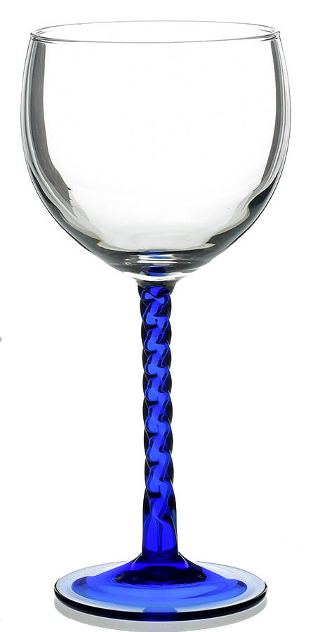Angelique Cobalt Balloon Wine by Cristal D'Arques - Durand-1