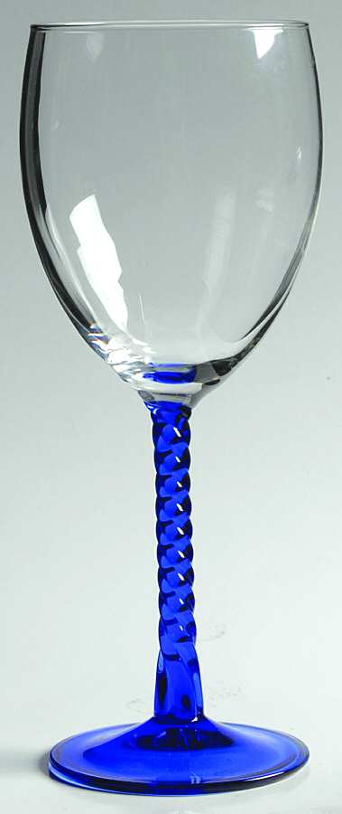 Angelique Cobalt Wine Glass by Cristal D'Arques - Durand-1
