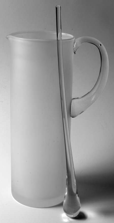 Pearlescence Martini Pitcher with Stirrer by Cristal D'Arques - Durand-1