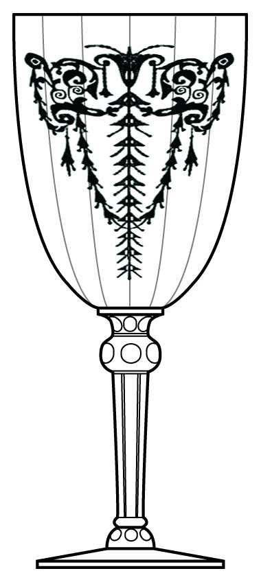 Cleo Clear (Stem 3135) Water Goblet by Cambridge-1