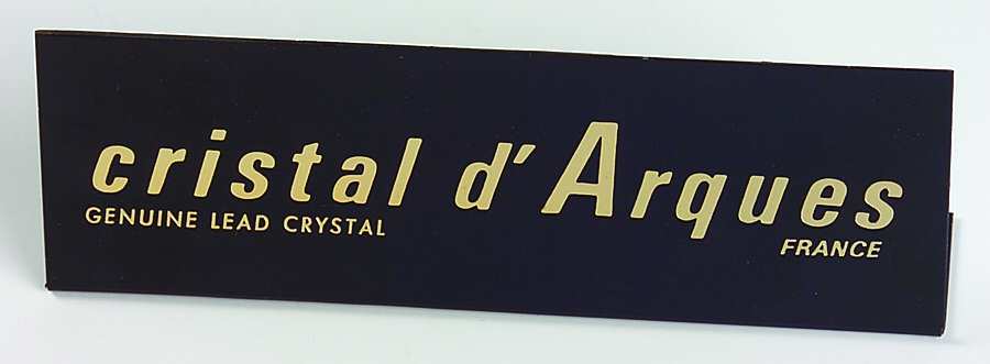 Advertising Signs Plastic Sign 1 by Cristal D'Arques - Durand-1