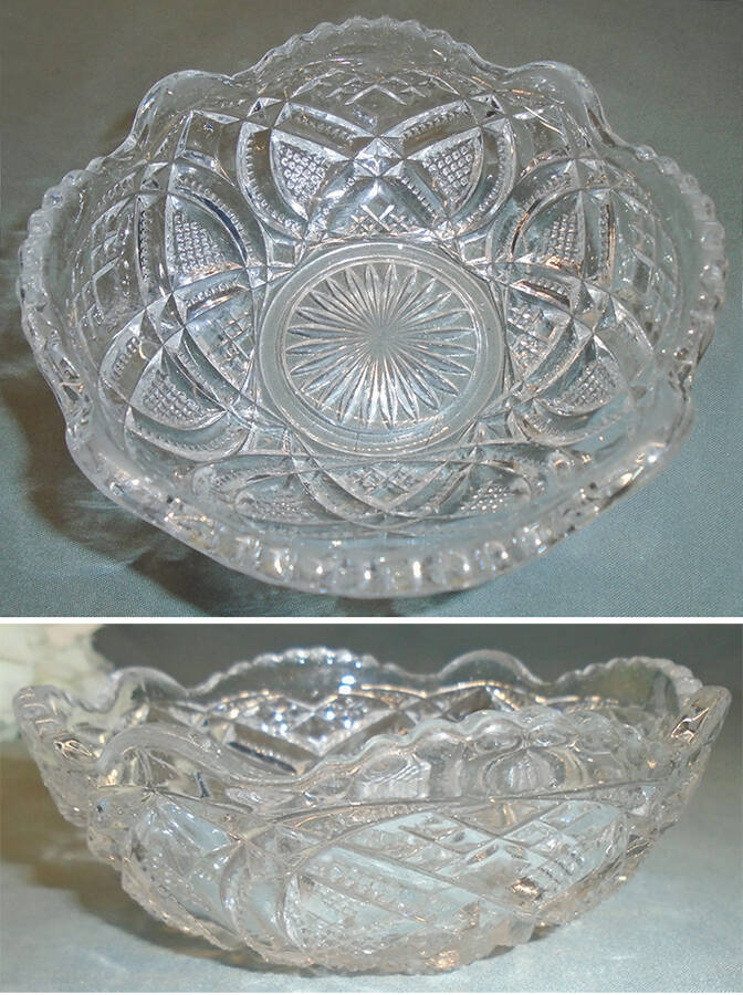 Big X Clear (No Trim) Small Fruit Dessert Bowl by Cambridge-1