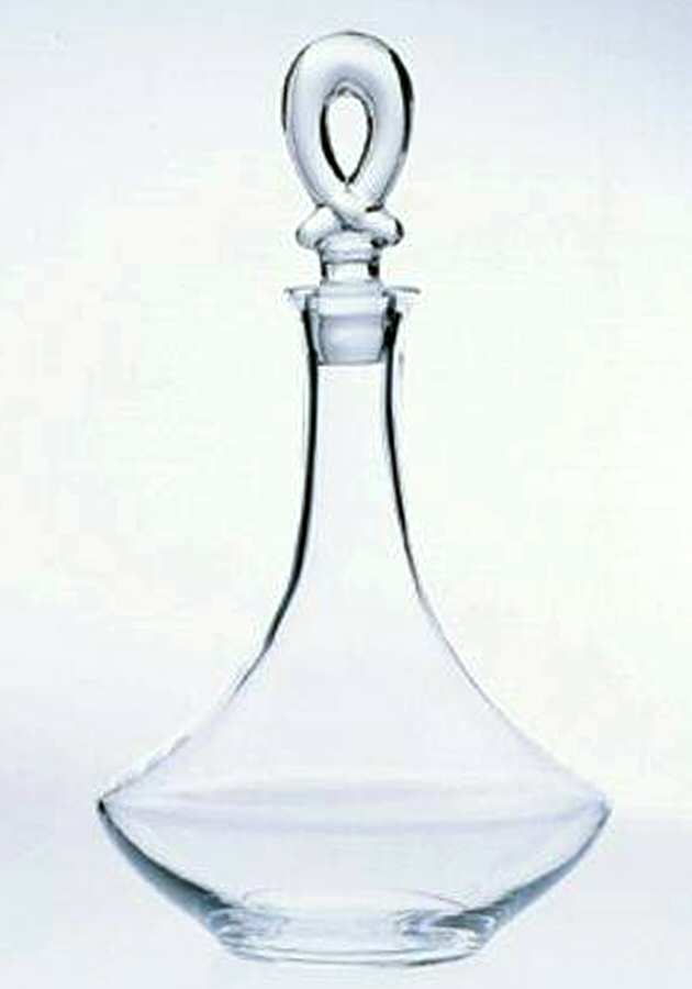 Bouzy Decanter & Stopper by Cristal de Sevres-1