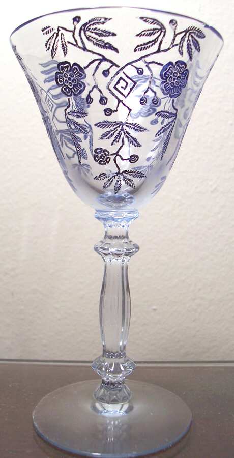 Rosalie Blue Blue Encrusted Liquor Cocktail by Cambridge-1