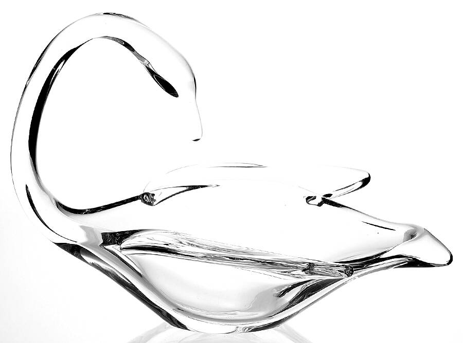 Animals & Figurines Swan by Cofrac Art Verrier-1