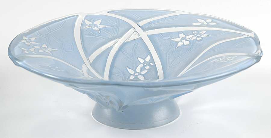 Martele' Blue 7" Flared Bowl by Consolidated-1