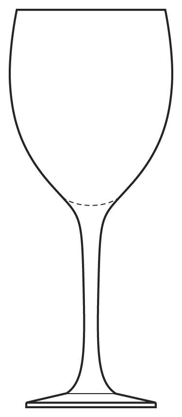 Signature Clear Water Goblet by Cristal D'Arques - Durand-1