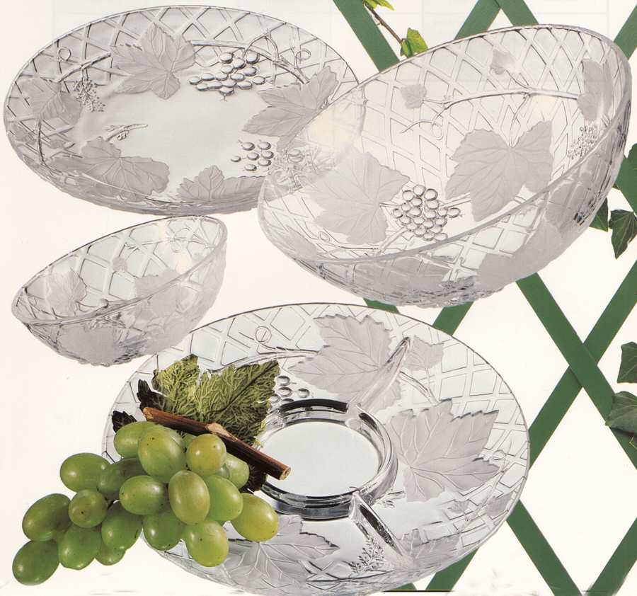 Tonnelle Satin Dinner Plate by Cristal D'Arques - Durand-1