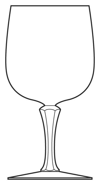 Ambassade Water Goblet by Cristal D'Arques - Durand-1