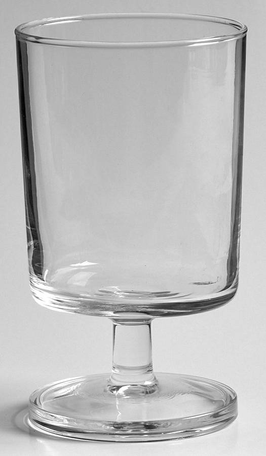 Cavalier Clear Water Goblet by Cristal D'Arques - Durand-1