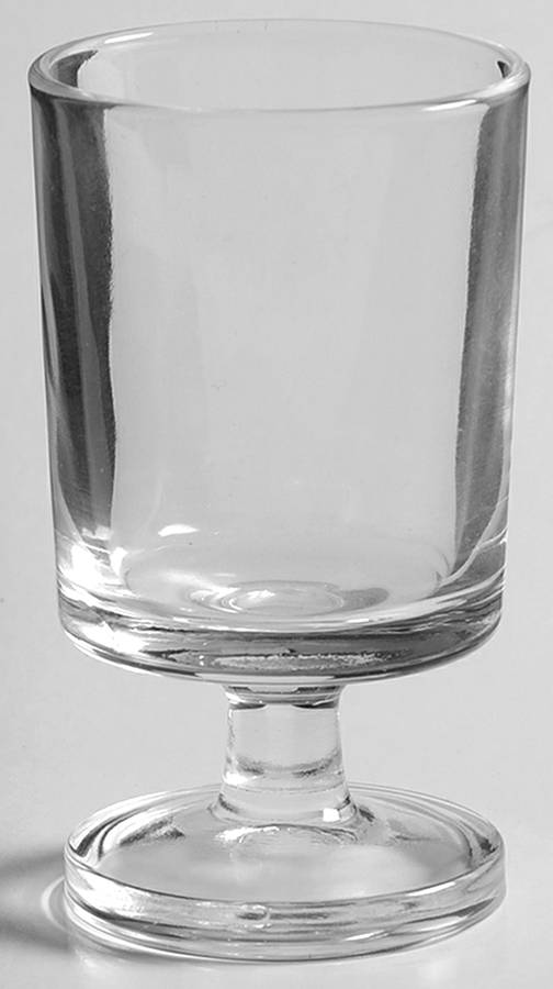 Cavalier Clear Cordial Glass by Cristal D'Arques - Durand-1