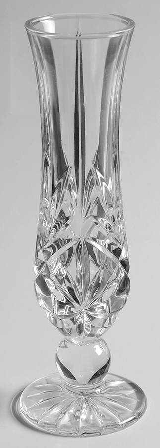 Mystique (Multisided Stem) 7" Bud Vase by Cristal D'Arques - Durand-1