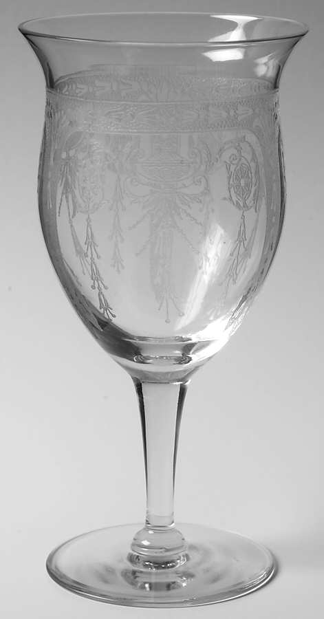 Adams (Stem 7390) Water Goblet by Cambridge-1