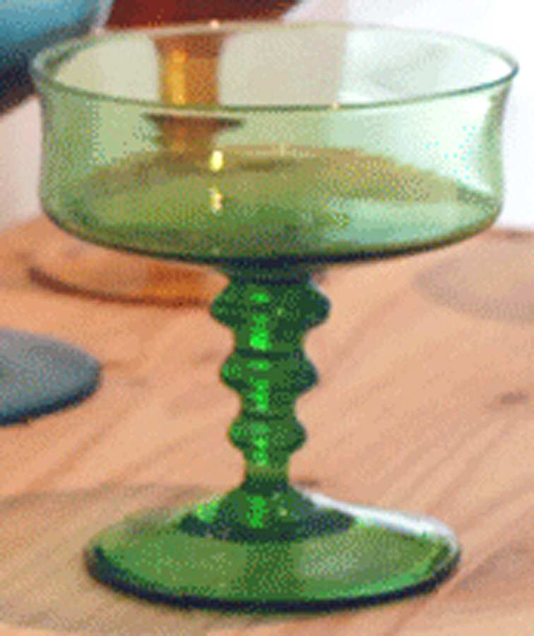 Richmond Emerald Green Champagne/Tall Sherbet by Colony-1