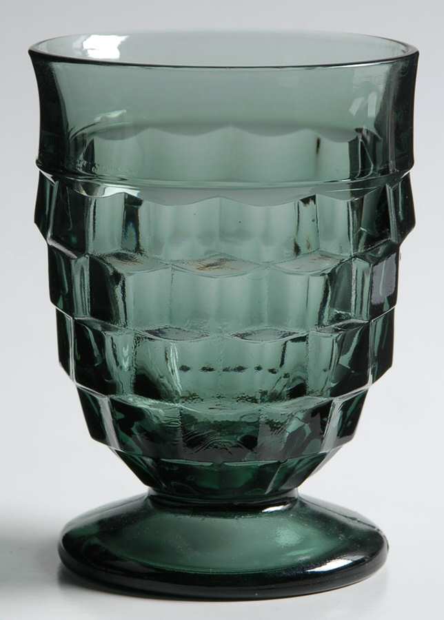 Whitehall Gray (Smoke) Footed Tumbler by Colony-1
