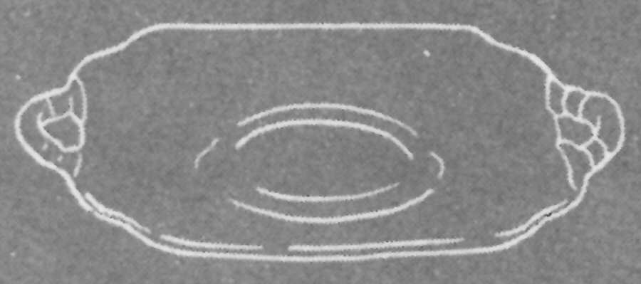 Cut 1064 3400/1181 Handled Bon Bon Plate by Cambridge-1