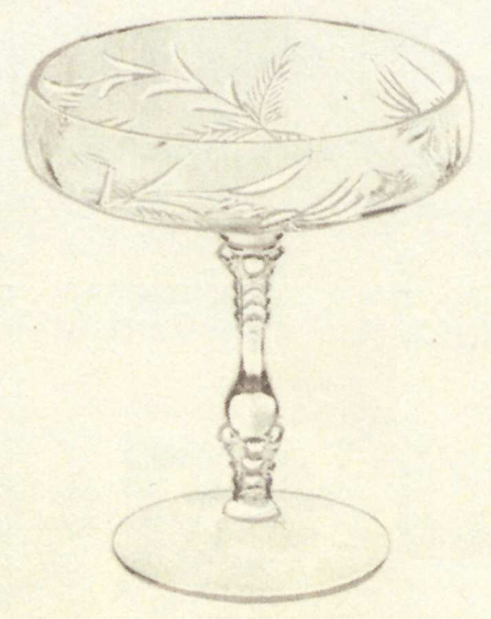 Cut 1064 Round Compote (Height X Width) by Cambridge-1