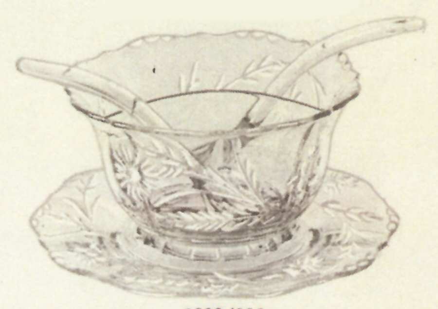 Cut 1065 Divided Mayonnaise, Underplate and 2 Ladles by Cambridge-1