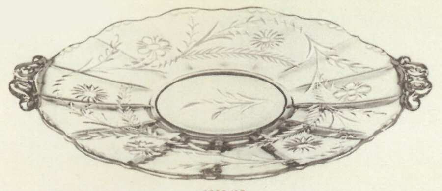 Cut 1065 Handled Cake Plate by Cambridge-1