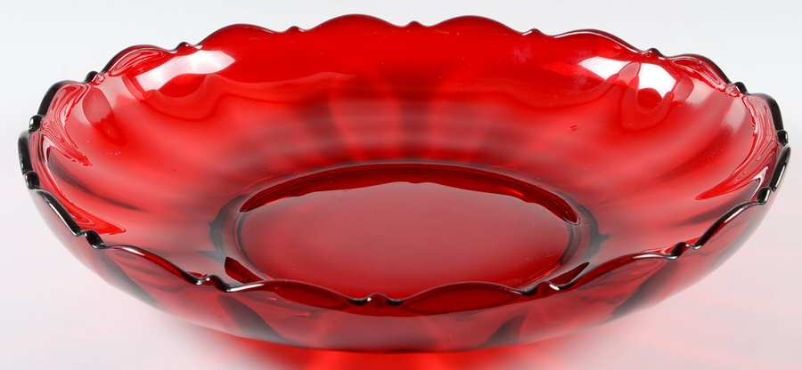 1399 Ruby 13" Shallow Round Bowl by Cambridge-1