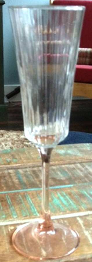 Grand Meridian Pink Fluted Champagne by Cristal D'Arques - Durand-1