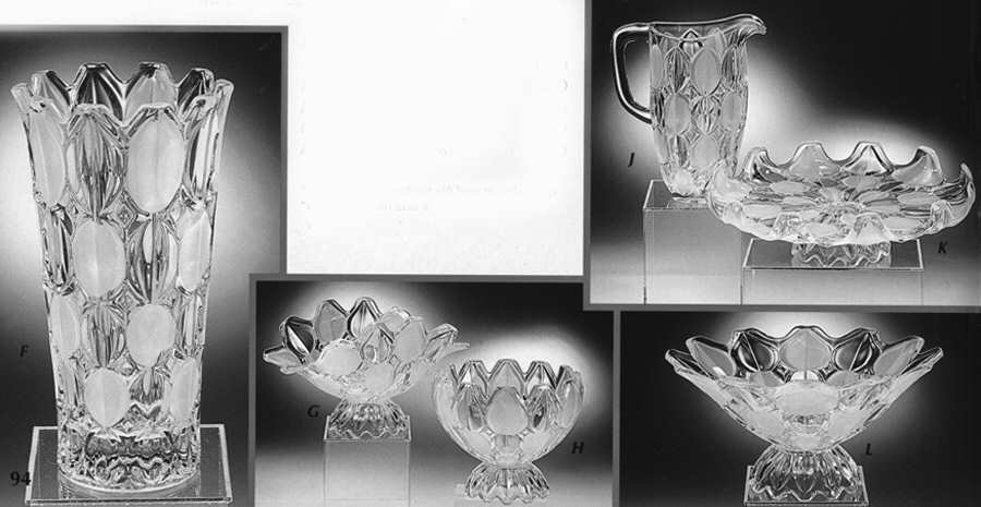 Moravia 10" Flower Vase by Crystal Clear Industries-1