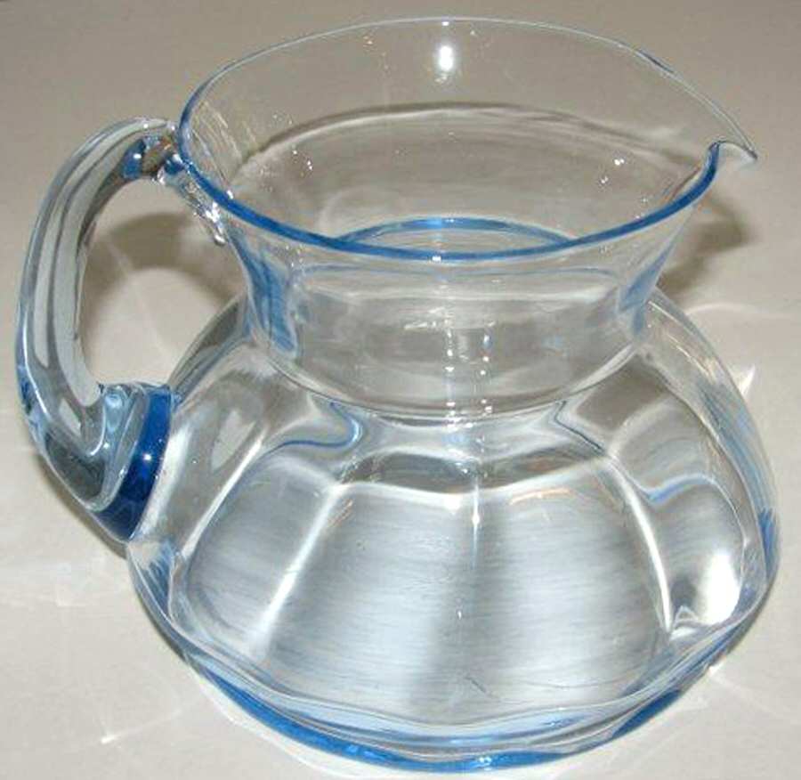 955 Blue (Moonlight) Pitcher by Cambridge-1