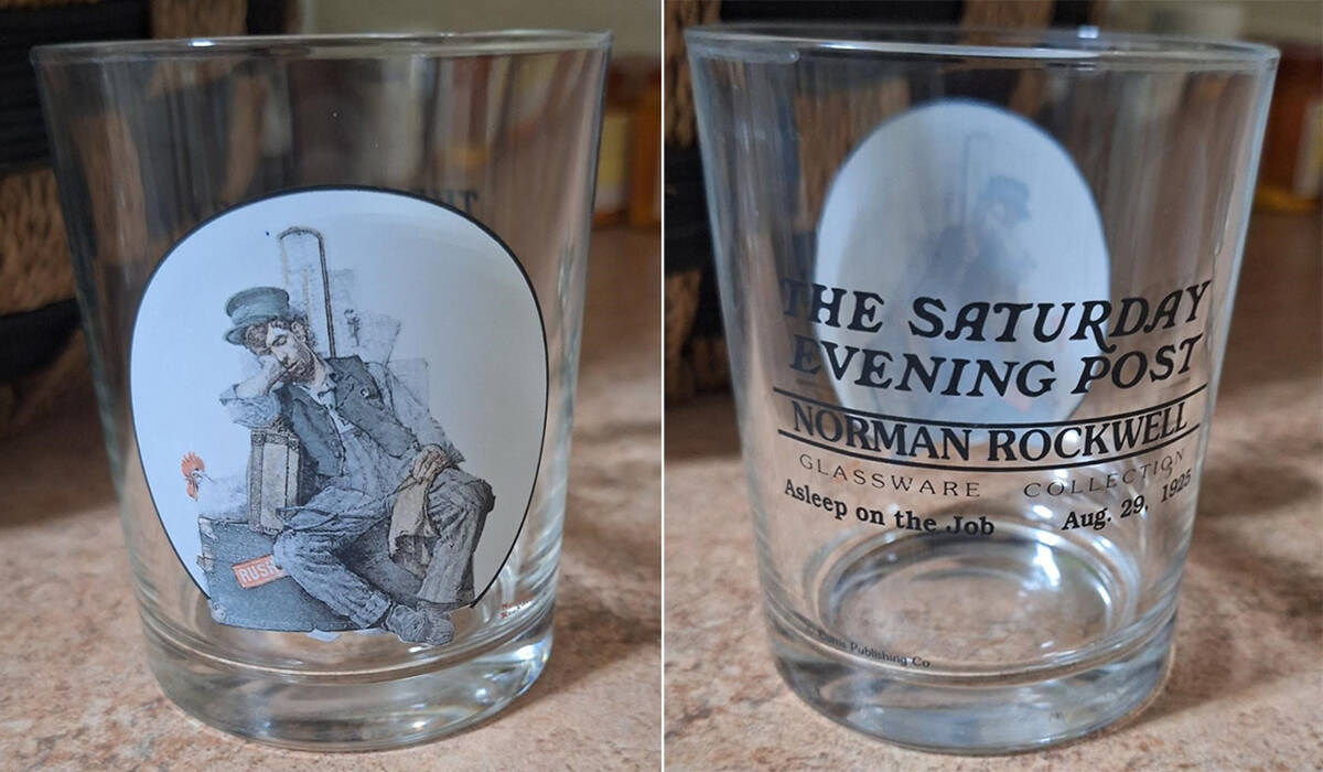 The Saturday Evening Post Collection 12 Oz Flat Tumbler by Curtis Publishing Co-1
