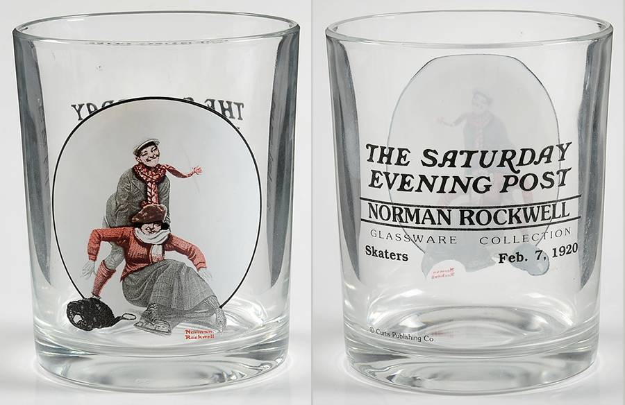 The Saturday Evening Post Collection 12 Oz Flat Tumbler by Curtis Publishing Co-1