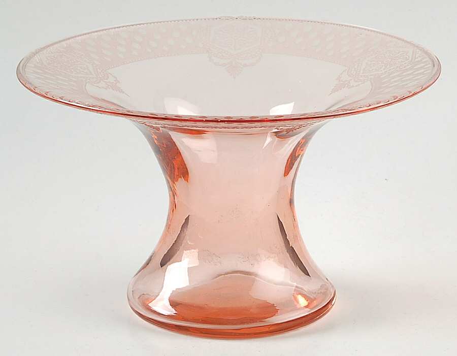 Etch 708 Pink 7" Flower Vase by Cambridge-1