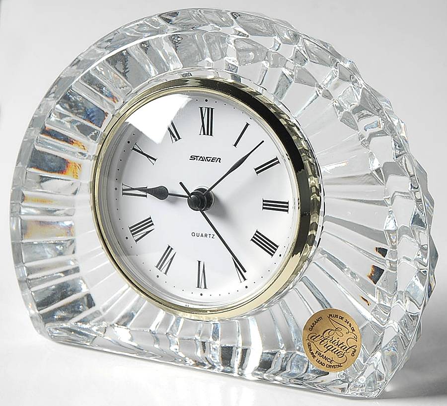 Eventide Quartz Clock by Cristal D'Arques - Durand-1