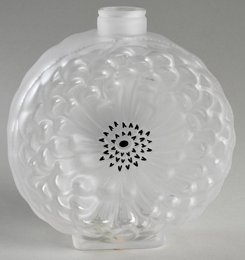 Dahlia Perfume Bottle No Stopper by Lalique-1