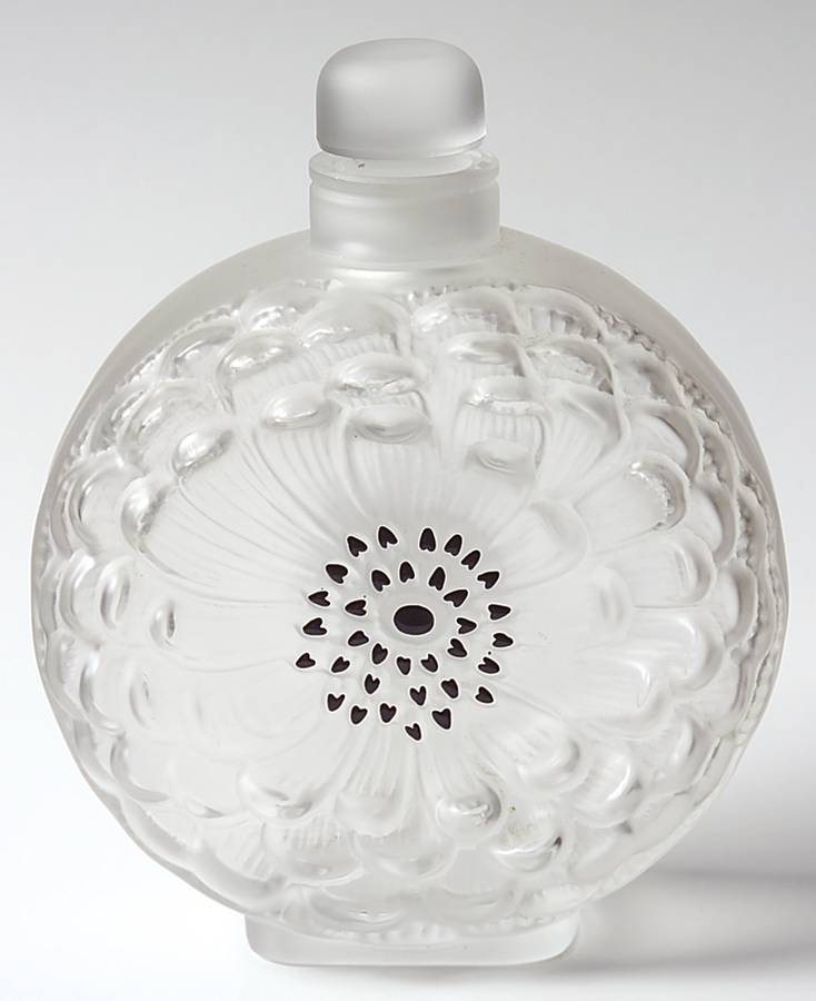 Dahlia Perfume Bottle & Stopper by Lalique-1