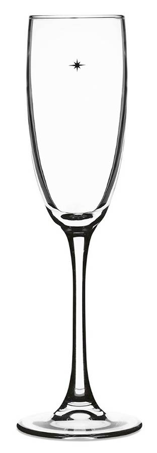 Star's the Limit Fluted Champagne by Cuisinart Glassware-1