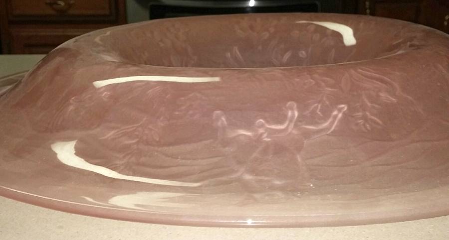 Everglade Pink 16" Rolled Edge Bowl by Cambridge-1