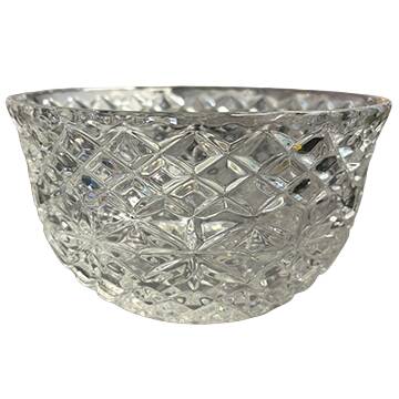 Luna 7" Round Bowl by Crystal d'Adriana-1