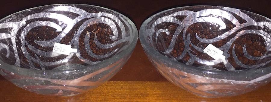 Swirl Silver 6" Round Bowl by Childs Studio-1